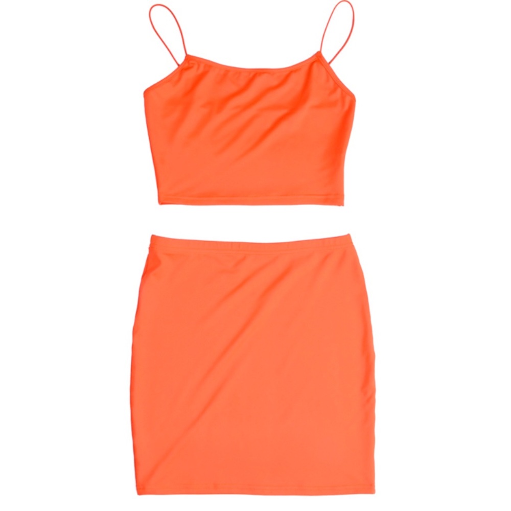 Orange 2pc Set - Picture 2 of 4
